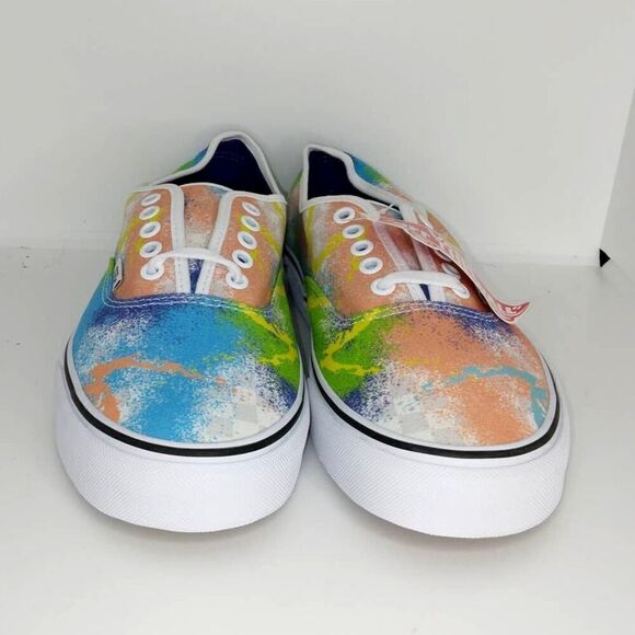 VANS Retro Mart Women's NEW Multicolor Designer Sneakers - sz. 6 REAL BEAUTIES! - Picture 2 of 6